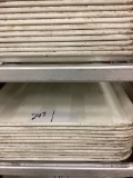 1 LOT 12 WHTE MEAT TRAYS