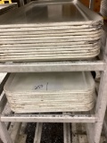 1 LOT 12 WHTE MEAT TRAYS