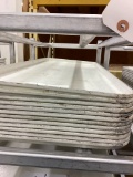 1 LOT 12 WHTE MEAT TRAYS