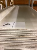 1 LOT 12 WHTE MEAT TRAYS