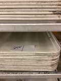 1 LOT 12 WHTE MEAT TRAYS