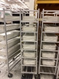 ALUMINUM ROLLING MEAT CART