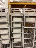 ALUMINUM ROLLING MEAT CART