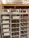ALUMINUM ROLLING MEAT CART