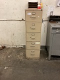 BEIGE FILE CABINET