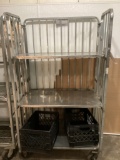ALUMINUM STORAGE CART