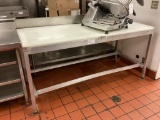 5' S/S POLY TOP TABLE