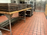 10' MAPLE TOP BAKERY TABLE