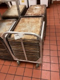 SHEET PANS W/ROLLING DOLLY