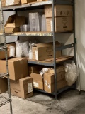 1 LOT 4 SECTIONS STORAGE SHELVING