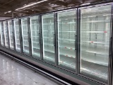 HILL PHOENIX 5 GLASS DOOR FREEZER NSF