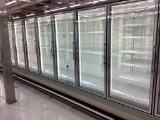 HILL PHOENIX 5 GLASS DOOR FREEZER NSF