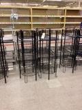 4 ROUND BASKET DISPLAY STANDS