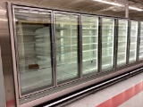 HILL PHOENIX 4 GLASS DOOR FREEZER NSF