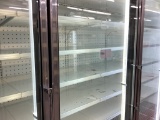 HILL PHOENIX 5 GLASS DOOR FREEZER NSF