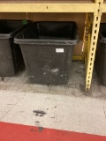 BLACK BINS ON WHEELS