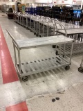 2 DECK ALUMINUM STOCKING CART