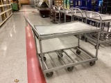 2 DECK ALUMINUM STOCKING CART