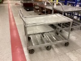 2 DECK ALUMINUM STOCKING CART