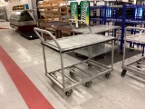 2 DECK ALUMINUM STOCKING CART