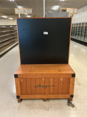 4' Wooden End Display Cap