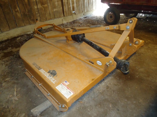 Woods Brushbull, 3pt, 8' mower like new, model BB840