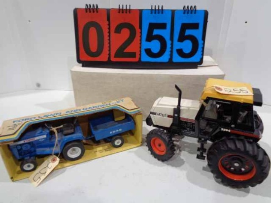 Case 3294 MFWD & Ford LGT w/cart