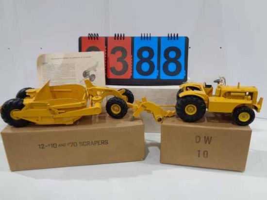 Reuhl CAT DW10 & #10 & #70 scrapers