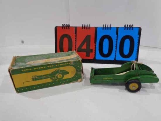 Ertl JD manure spreader SL