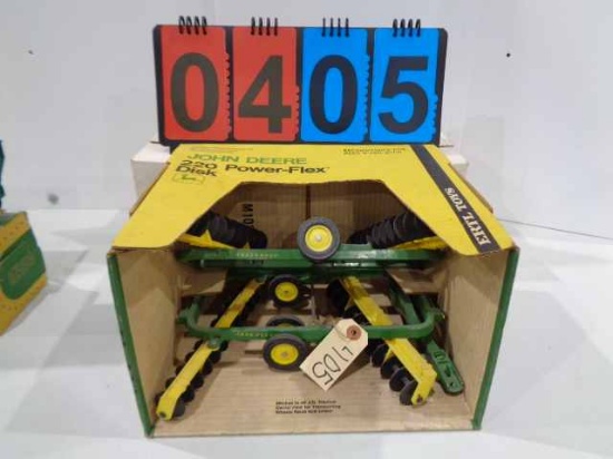 Ertl JD 220 yellow gang disk