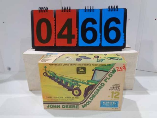 Ertl JD moldboard plow