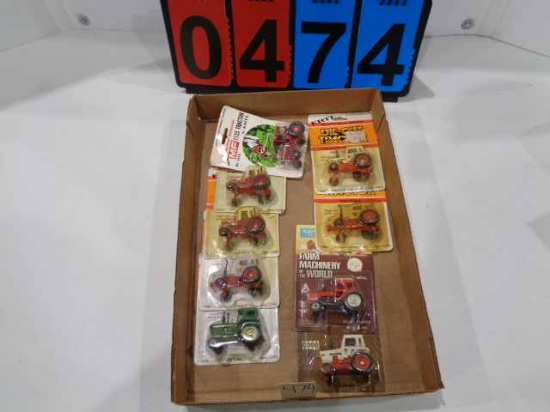 Various 1/64 tractors