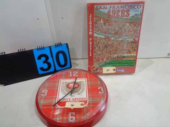 SF clock/puzzle