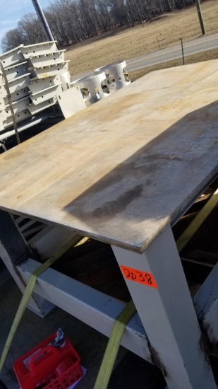 Ferrosider 5.5ft x 4ft Metal Shop Table