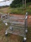 Two Stainless Buggy/Rolling Carts