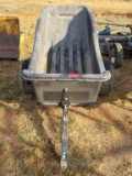 Polar Trailer HD Black Lawn Cart