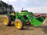 2013 John Deere 5075 E Tractor w/ 553 Loader