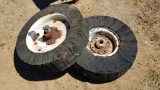 Two Solid Ag Tires