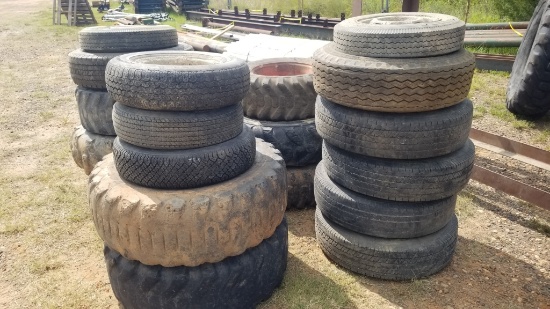 Miscellaneous Tires As Is Qty 19 Total