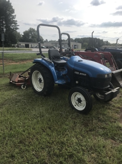 2001 New Holland TC29 Tractor & Bush Hog