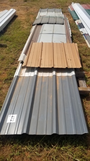 20 Pieces Assorted Metal Roofing