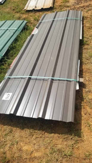 Assorted Metal Roofing 3' - 9'