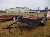 6 x 12 Trailer w/ Ramps (Includes Firewood)