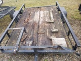 Wood Bottom Utility Trailer 5x8