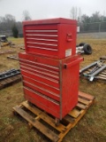 SnapOn 2 Piece Tool Chest w/ Sockets & Tools