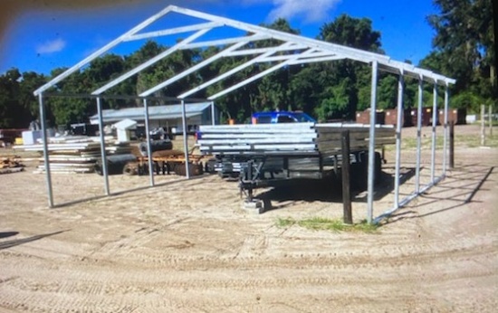 28' x 24' Metal Carport Frame