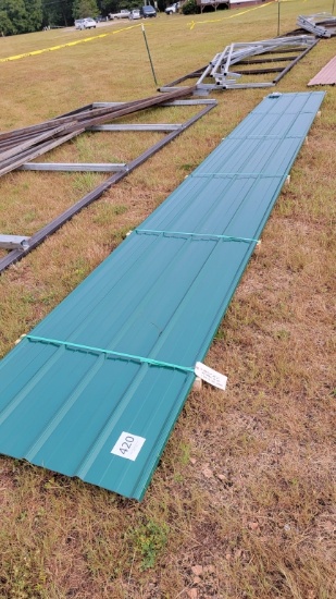 Metal Roofing 10 @ 24'6" Ivy Green 29 GA.