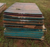 Stack of Particle Board