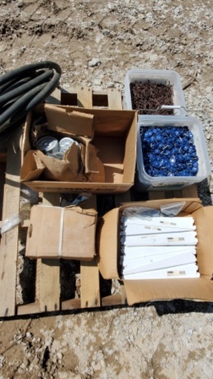 Nails, Washers, Shelf Hangers, Tubing
