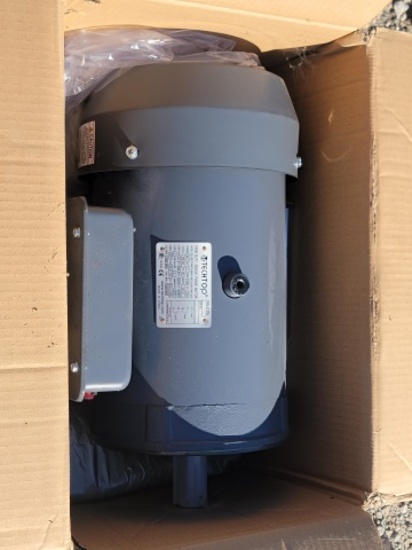 Techtop 5HP Electric Motor Single Phase